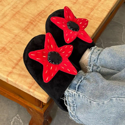 Pantuflas Flor Demogorgon
